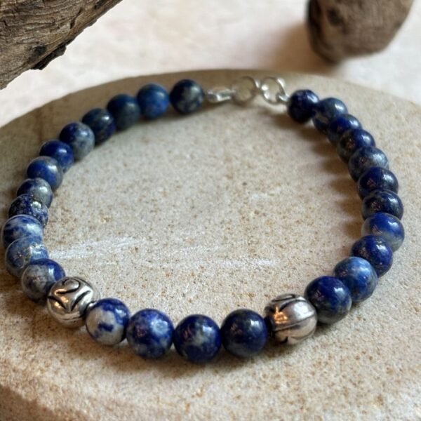 Hephaestus Lapis Men’s Bracelet